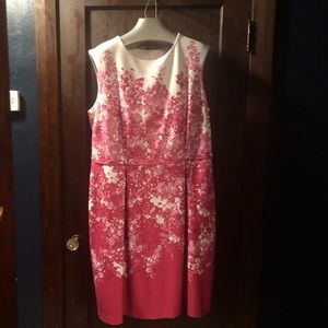 Floral Ombré Sleeveless Dress
